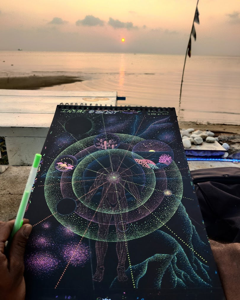 The Most Powerful Dreamer II - Original Artwork by Jindots