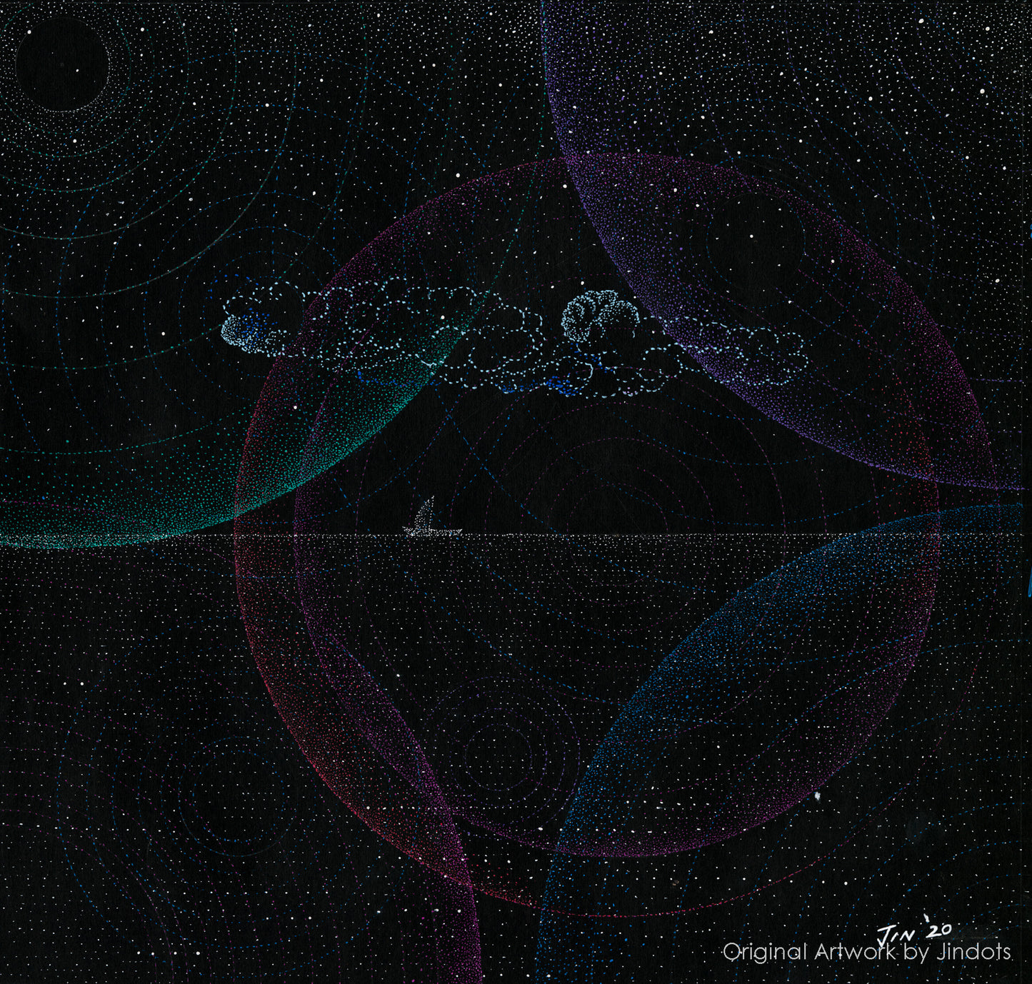 Sailors are champions, Jindots, pens on paper, 2020