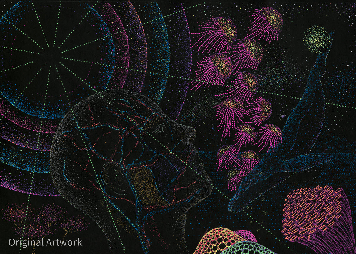 Why can't I breathe underwater? - Original Artwork by Jindots