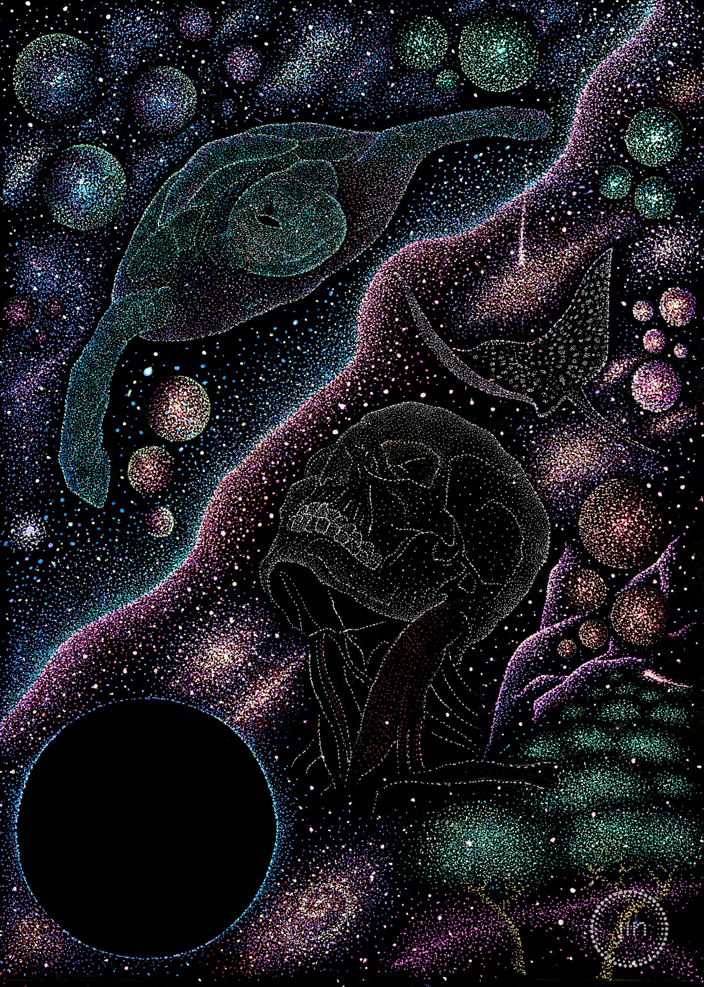 Soul versus Ego? - Original Artwork by Jindots