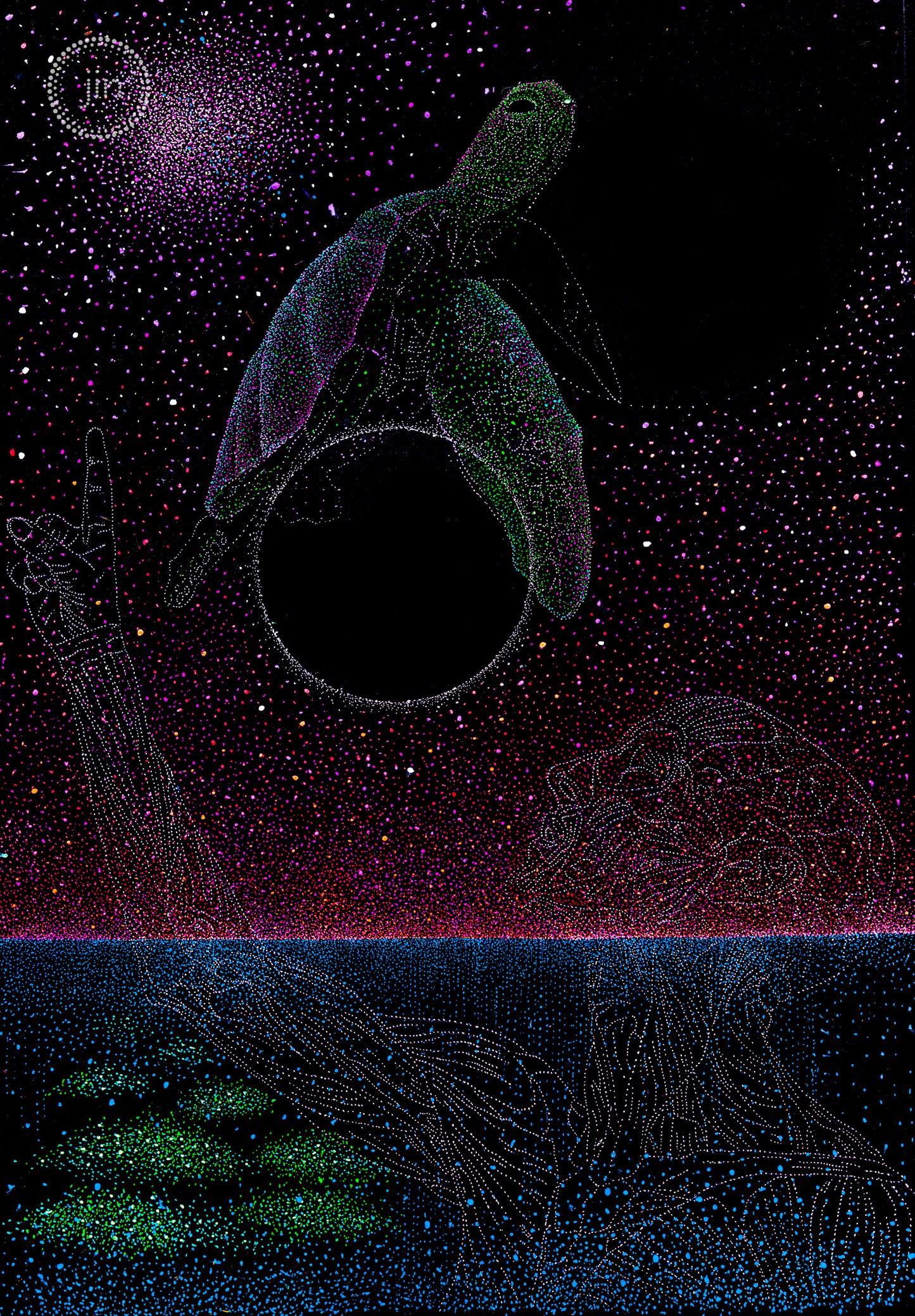 The soul no longer wears a body - Original Artwork by Jindots