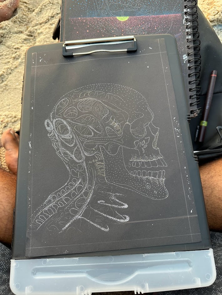 Wired Divine - Original Artwork by Jindots