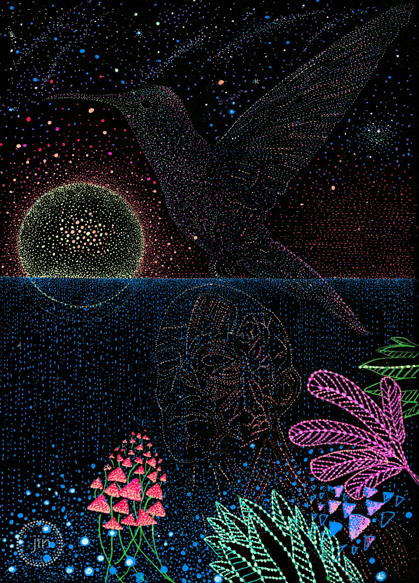 Premonition - Original Artwork by Jindots