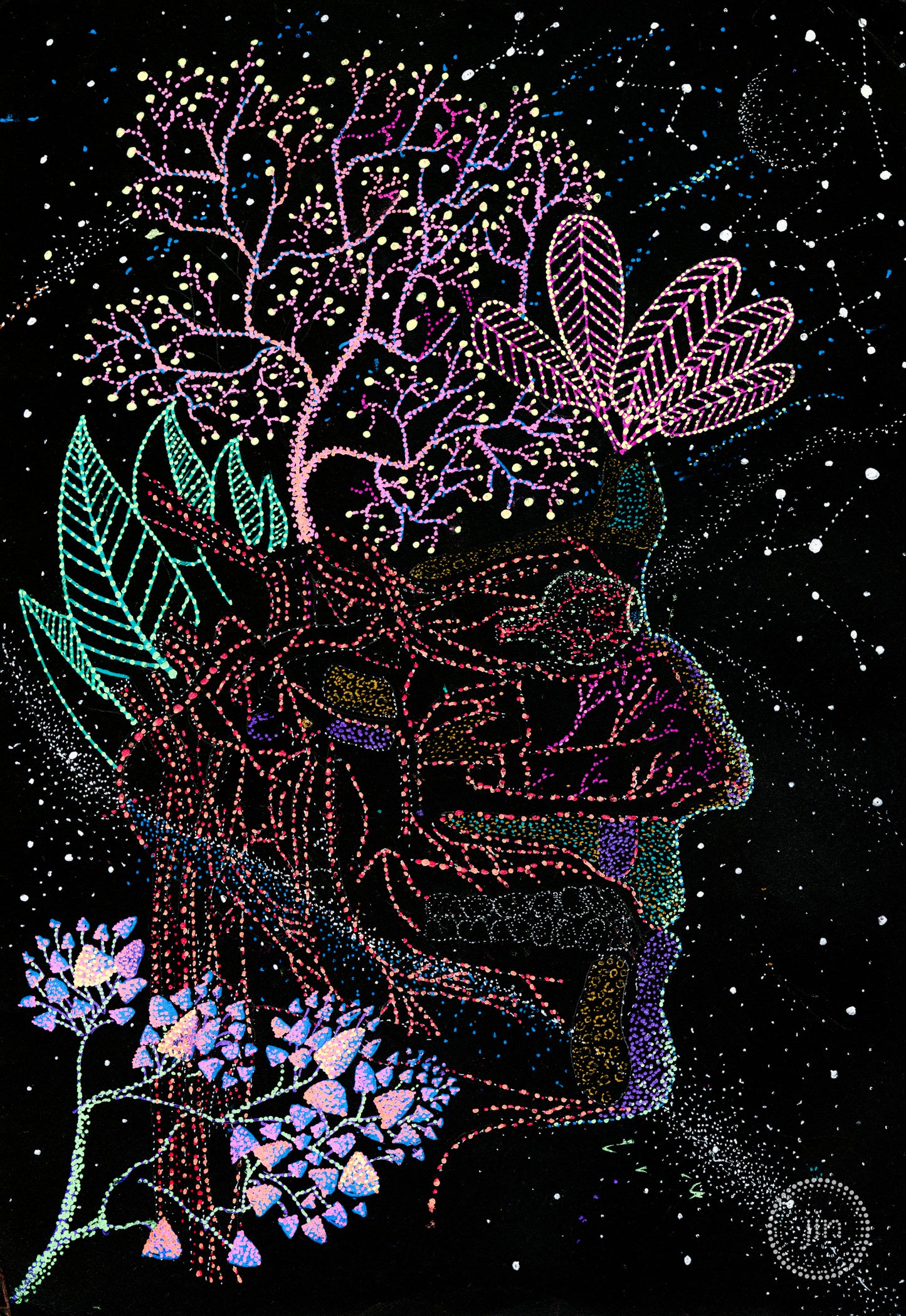 Forest Foresight - Original Artwork by Jindots