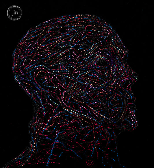 We Are Light: Psychedelic Visionary Art: Gallery-wrapped ready to hang canvas print