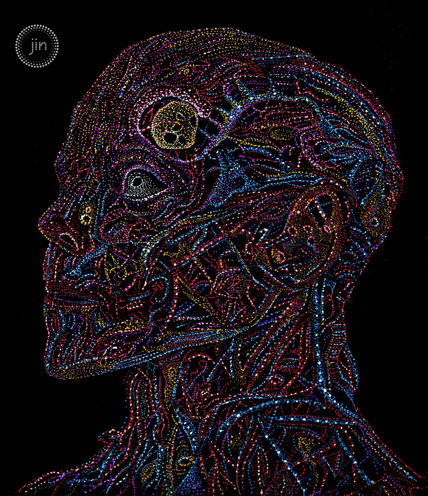 Neurodivergence - Original Artwork by Jindots