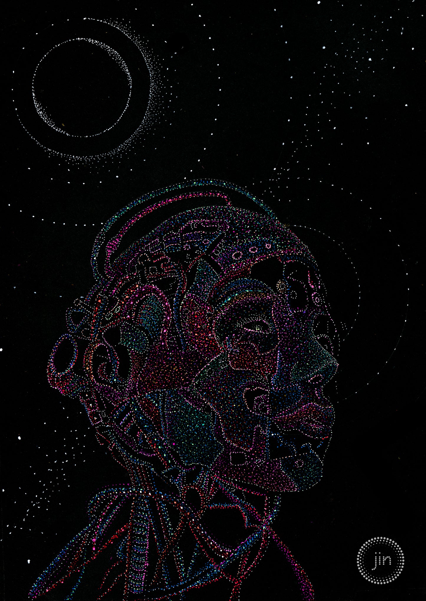 AI Girlfriend - Original Artwork by Jindots