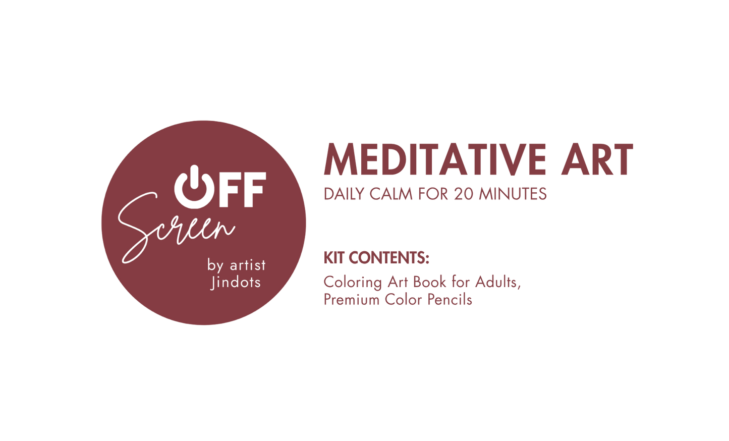 Meditative Art: Feel Calm in 20 Minutes