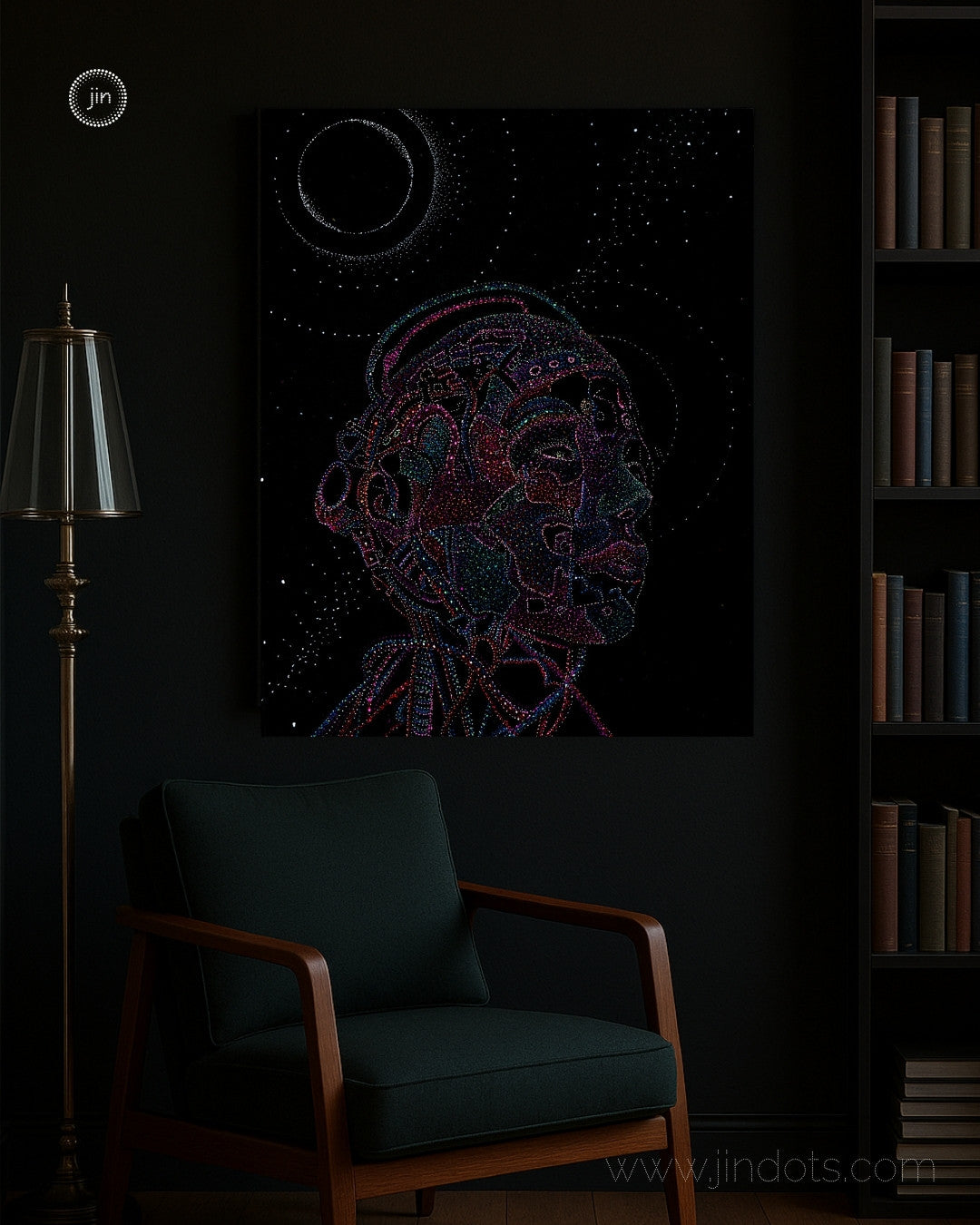 AI Girlfriend - Original Artwork by Jindots