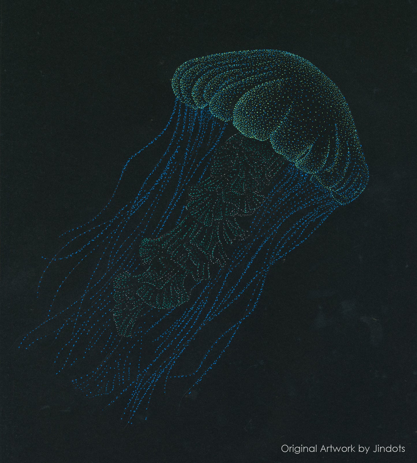 Alisha, Jindots, pens on paper, 2025