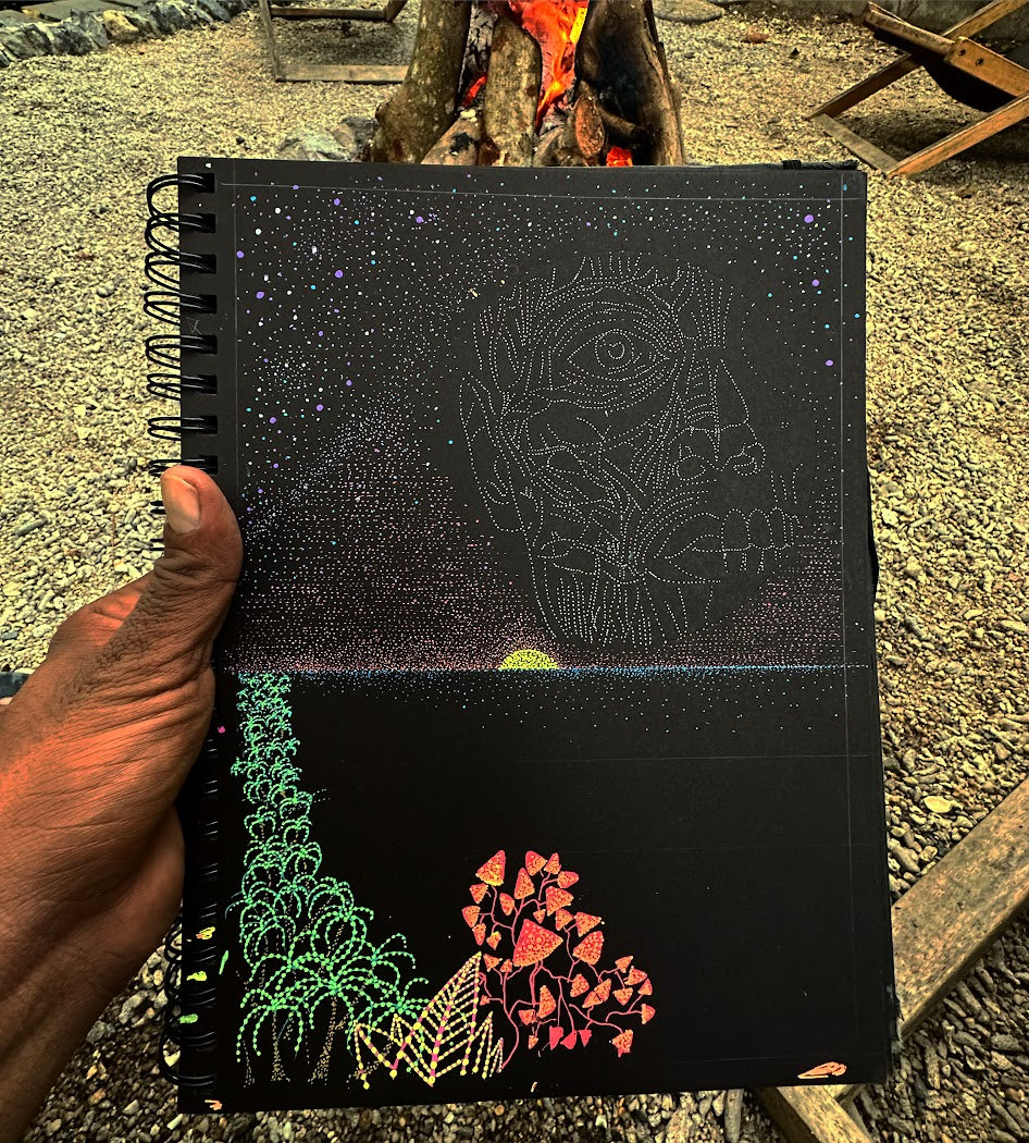 Acid Vision Foresight - Original Artwork by Jindots