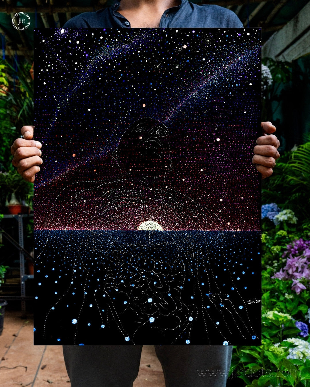 Father - Original Artwork by Jindots