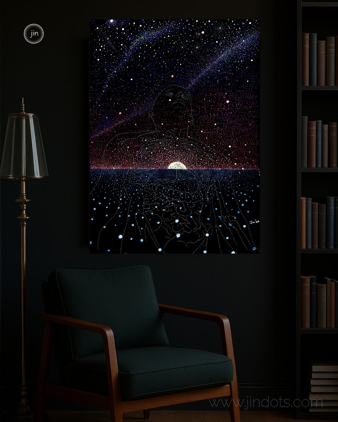 Father - Original Artwork by Jindots