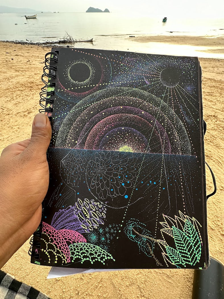 Aya Calling - Original Artwork by Jindots