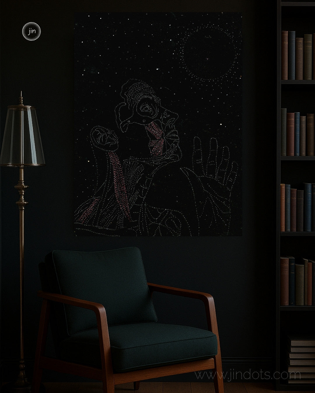 Less is More - Original Artwork by Jindots