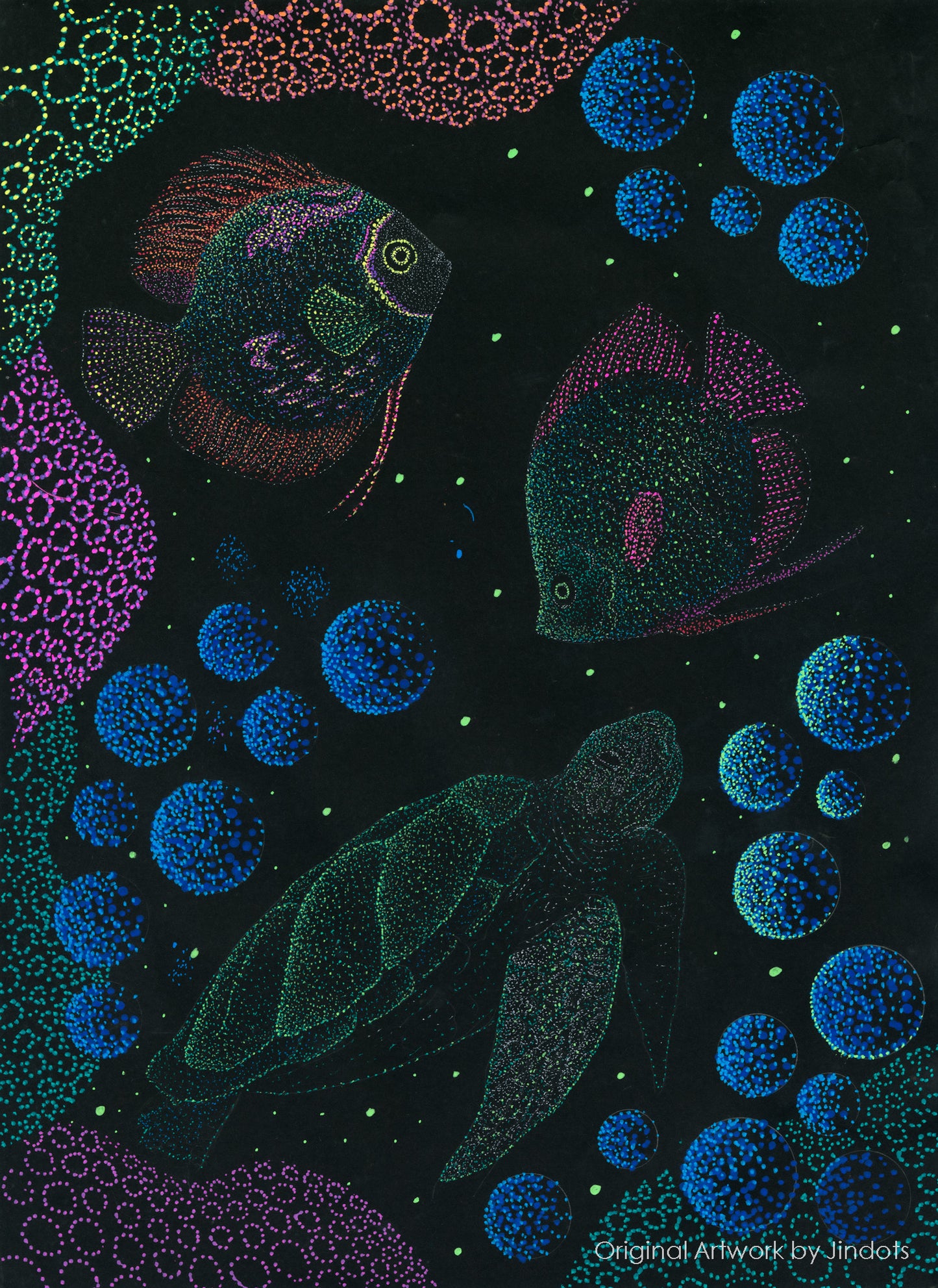 Martin Vipul and Panto, Jindots, pens on paper, 2025