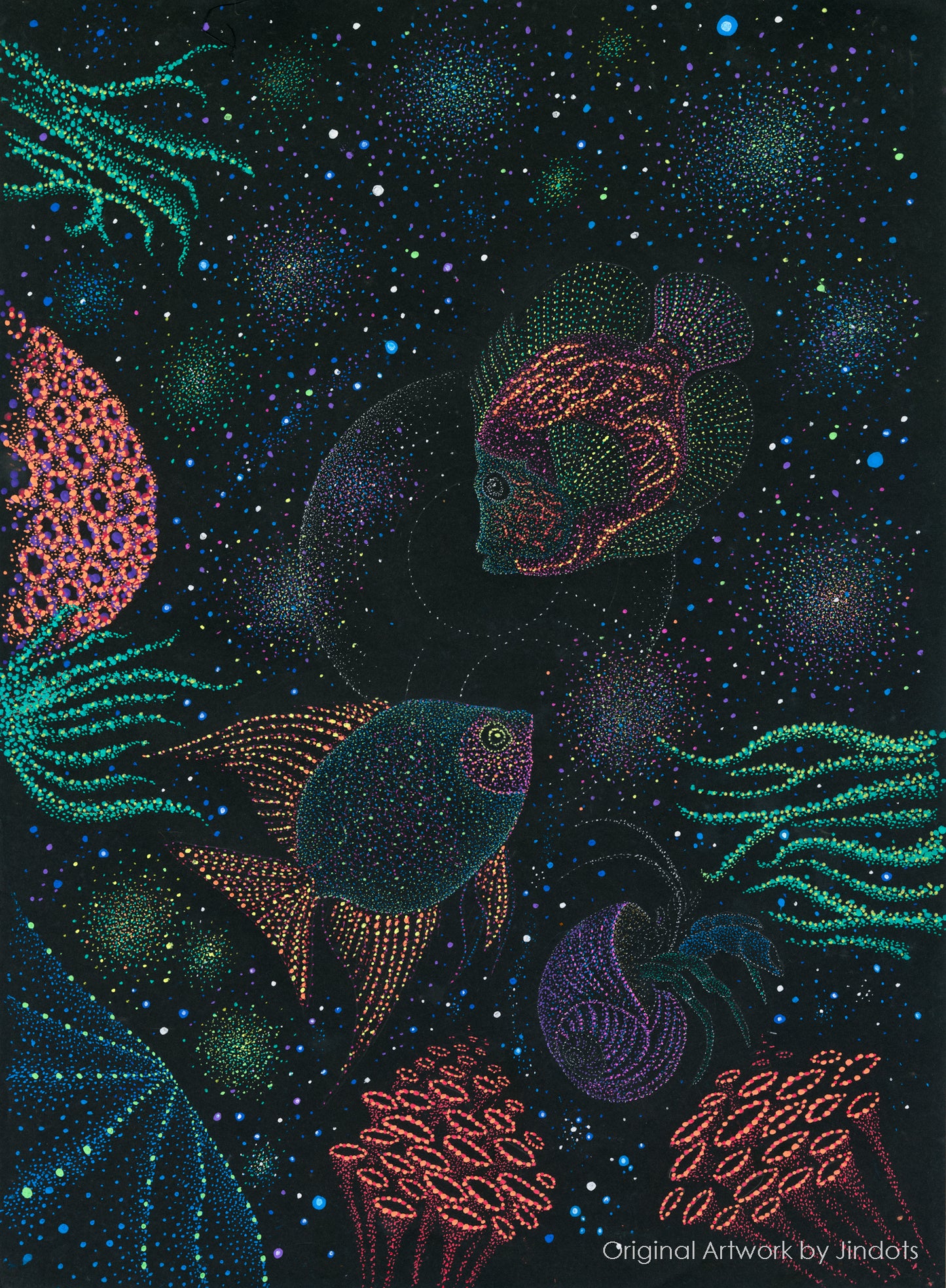 Oliver and Vincent, Jindots, pens on paper, 2025