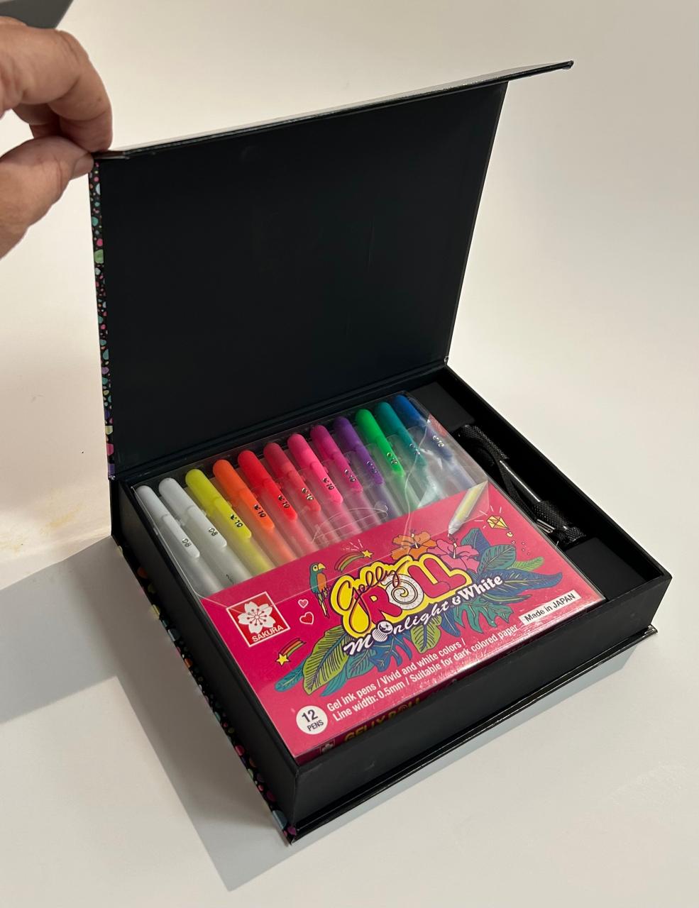 Just start drawing: Fluorescent Dot Art Kit