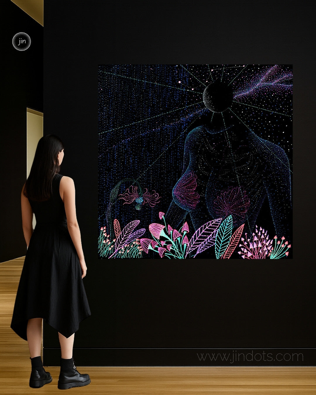 Entheogenic - Original Artwork by Jindots