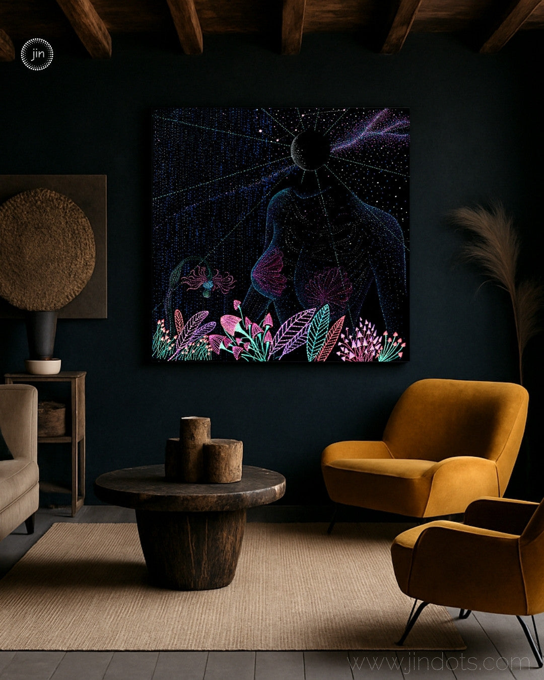 Entheogenic - Original Artwork by Jindots