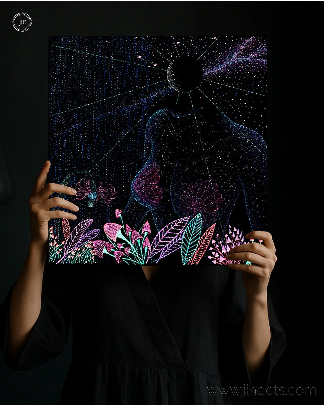 Entheogenic - Original Artwork by Jindots