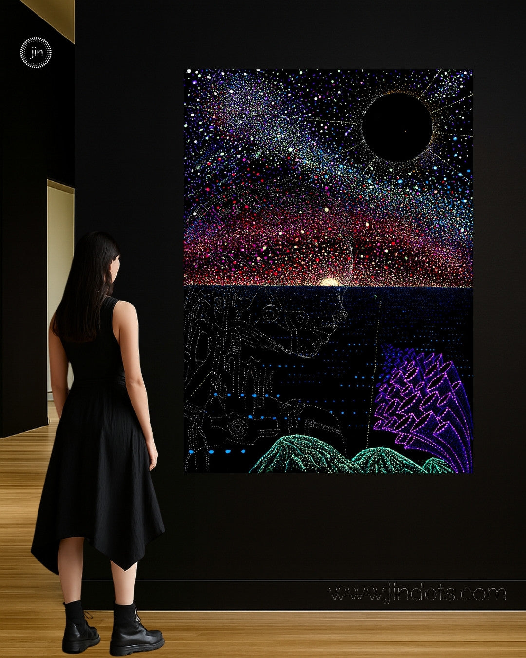 Limited Edition Canvas Print: Eyes of Fire