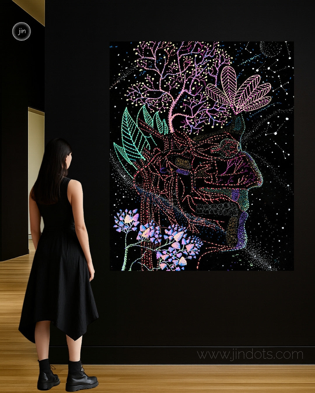 Forest Foresight - Original Artwork by Jindots