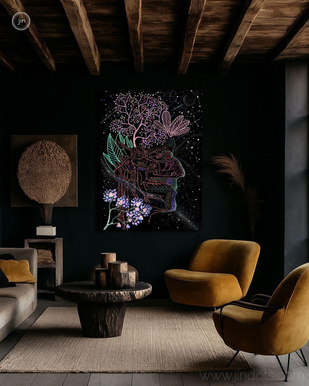 Forest Foresight - Original Artwork by Jindots