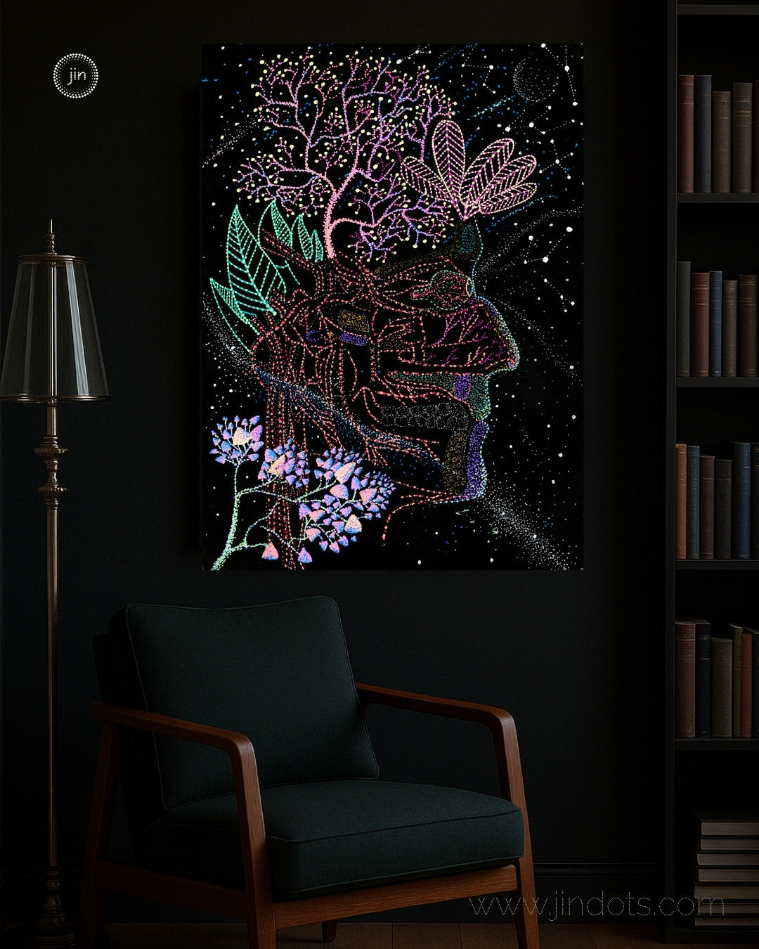 Forest Foresight - Original Artwork by Jindots