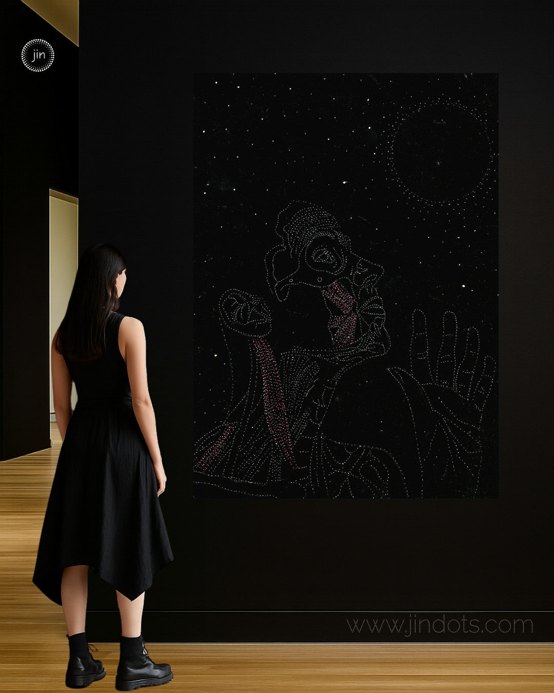 Less is More - Original Artwork by Jindots