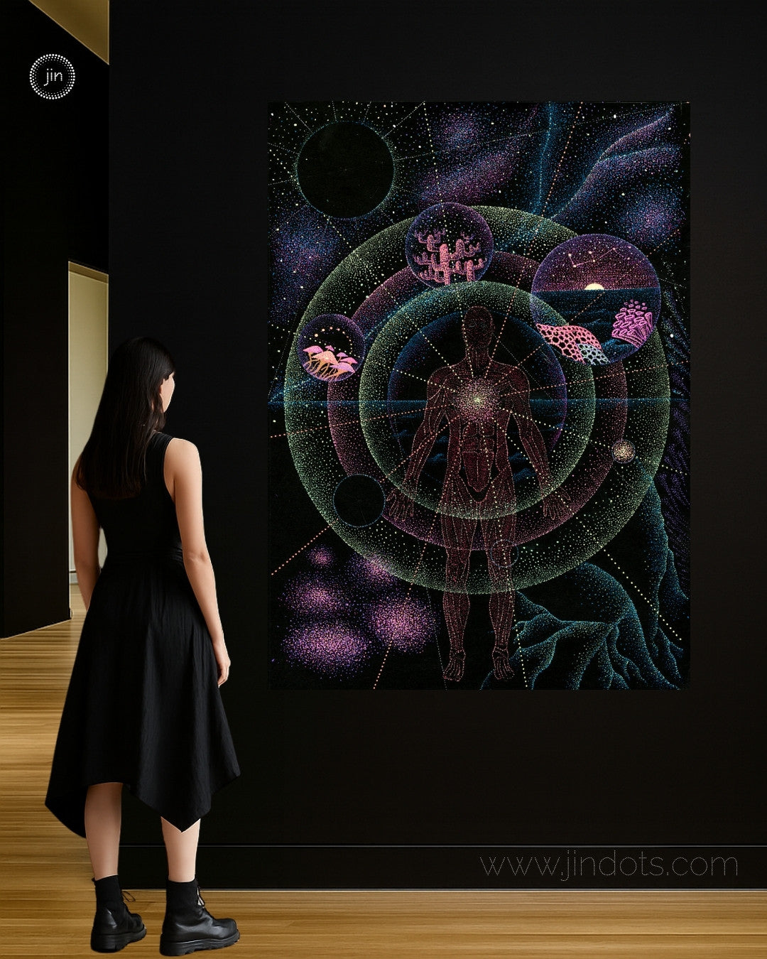 The Most Powerful Dreamer II - Original Artwork by Jindots