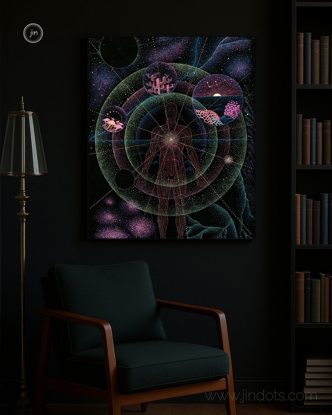 The Most Powerful Dreamer II - Original Artwork by Jindots