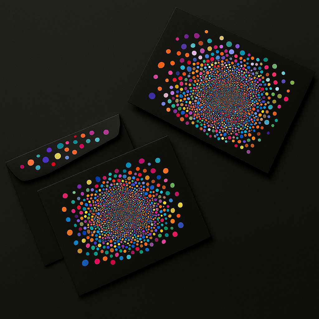 Note Cards with envelop (Set of 5)