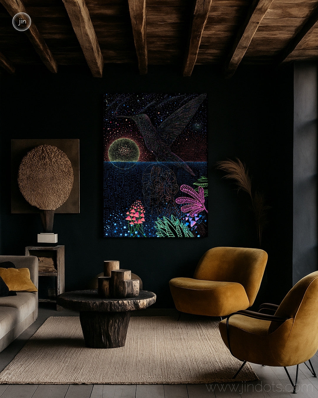 Premonition - Original Artwork by Jindots