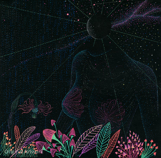 Entheogenic - Original Artwork by Jindots