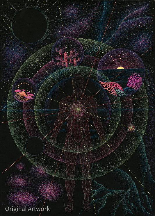 The Most Powerful Dreamer II - Original Artwork by Jindots