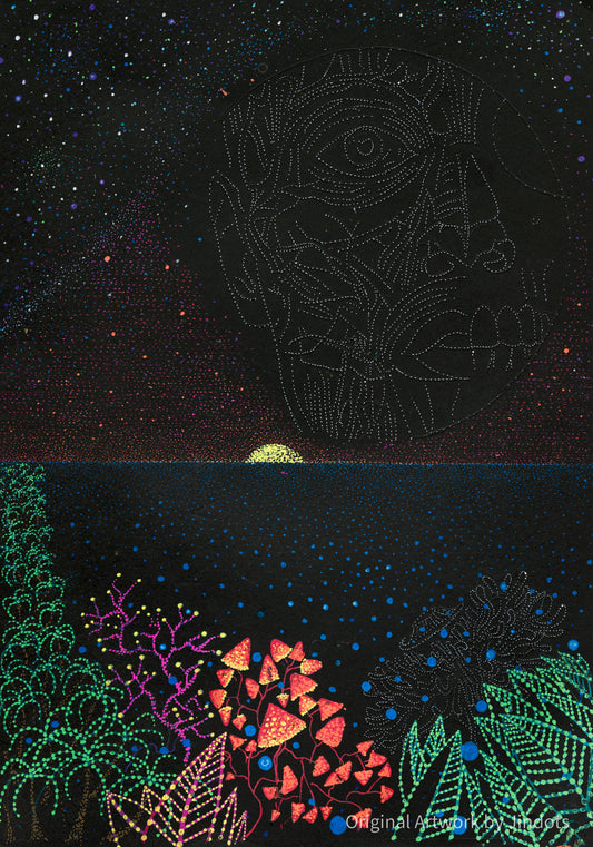 Acid Vision Foresight - Original Artwork by Jindots