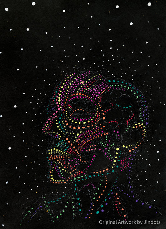 The Most Powerful Dreamer I - Original Artwork by Jindots