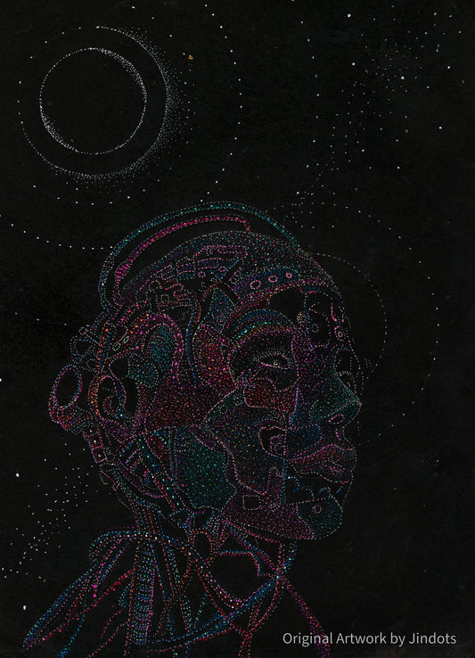 AI Girlfriend - Original Artwork by Jindots