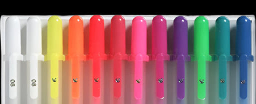 Just start drawing: Fluorescent Dot Art Kit