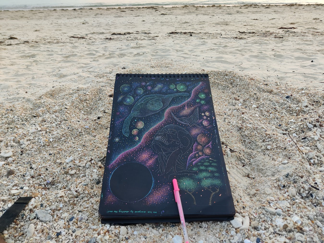 Soul versus Ego: Psychedelic Visionary Art: Gallery-wrapped ready to hang canvas print