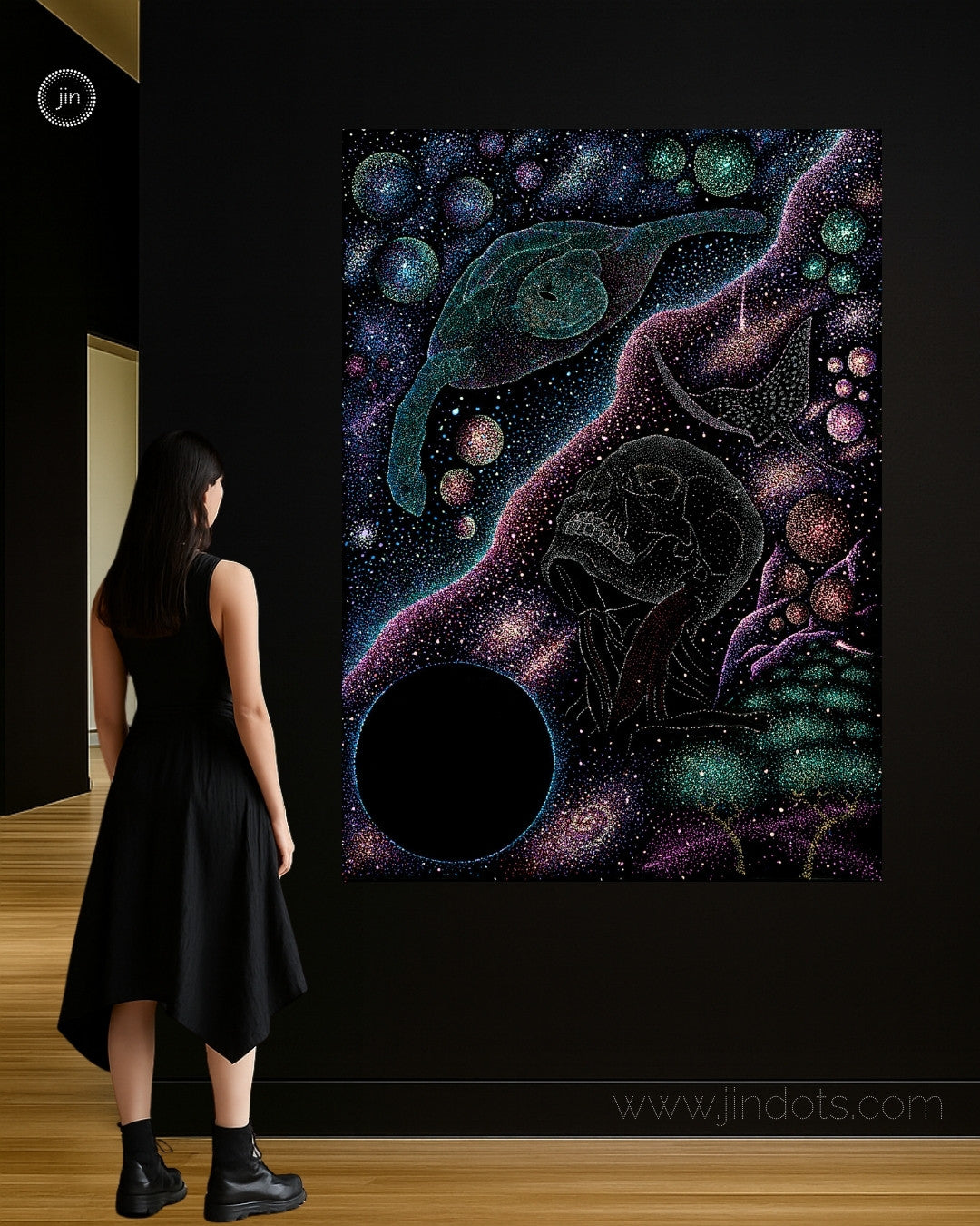 Soul versus Ego? - Original Artwork by Jindots