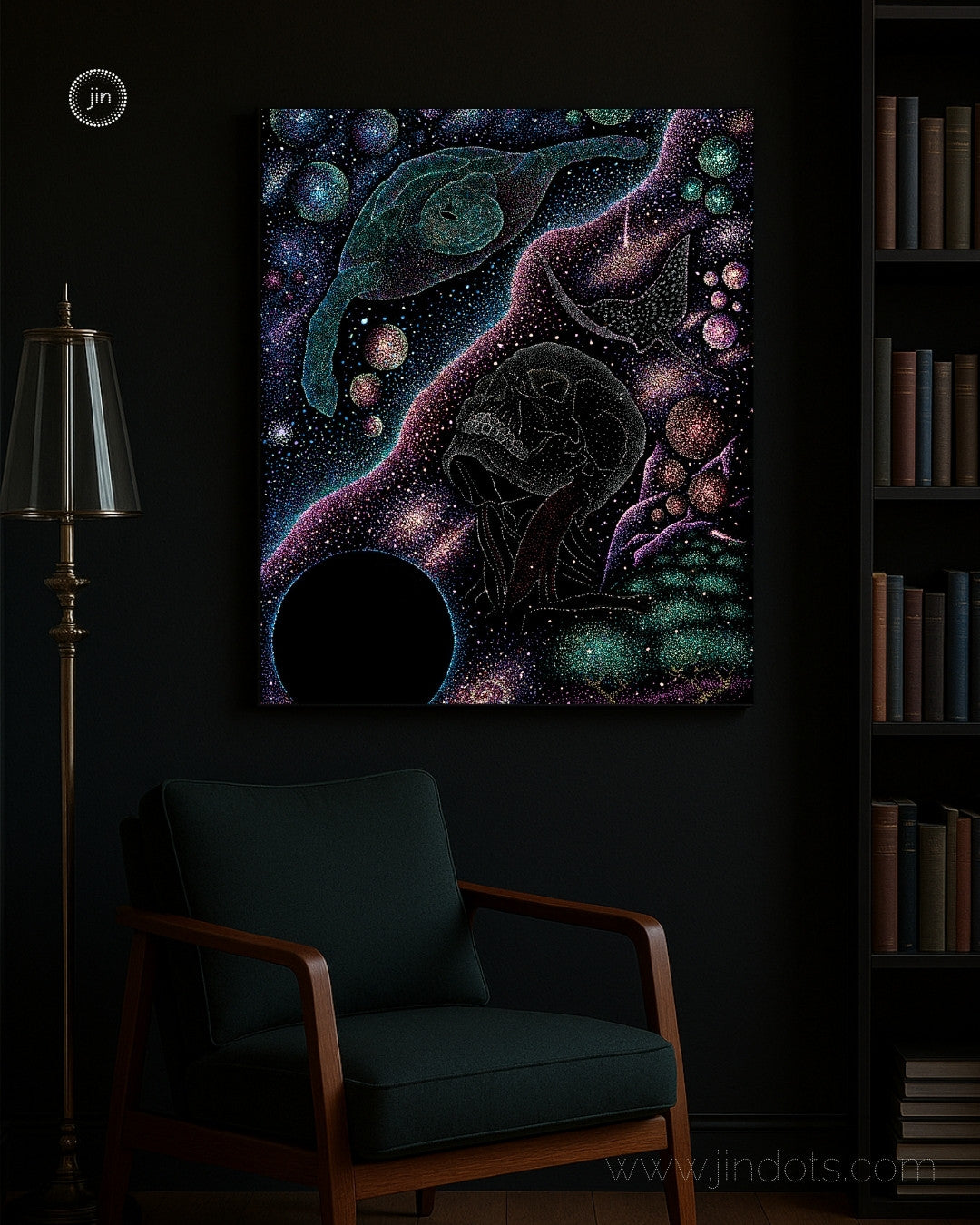 Soul versus Ego? - Original Artwork by Jindots