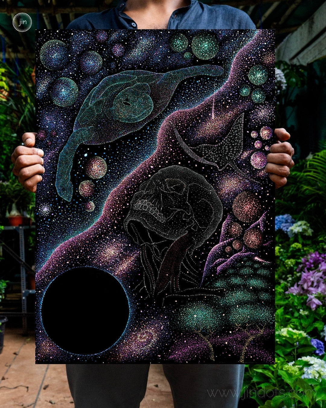 Soul versus Ego? - Original Artwork by Jindots