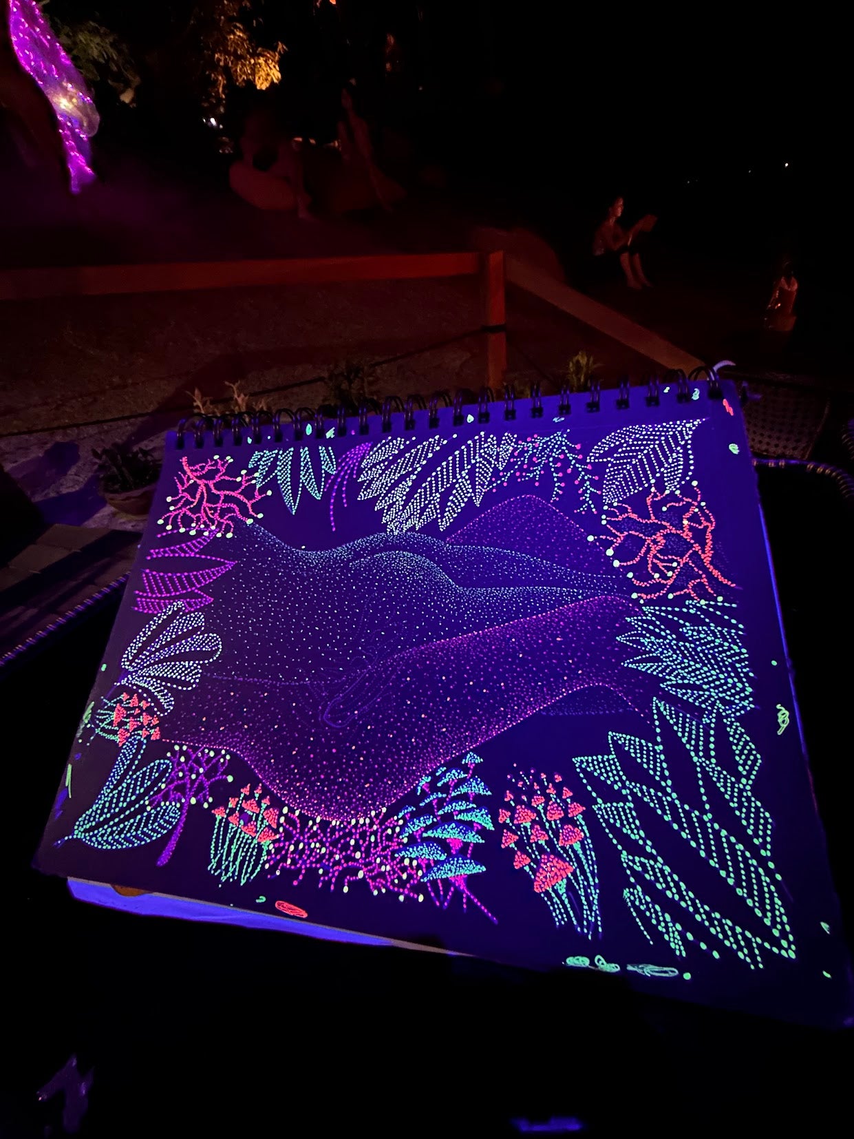 Tantra Garden - Original Artwork by Jindots