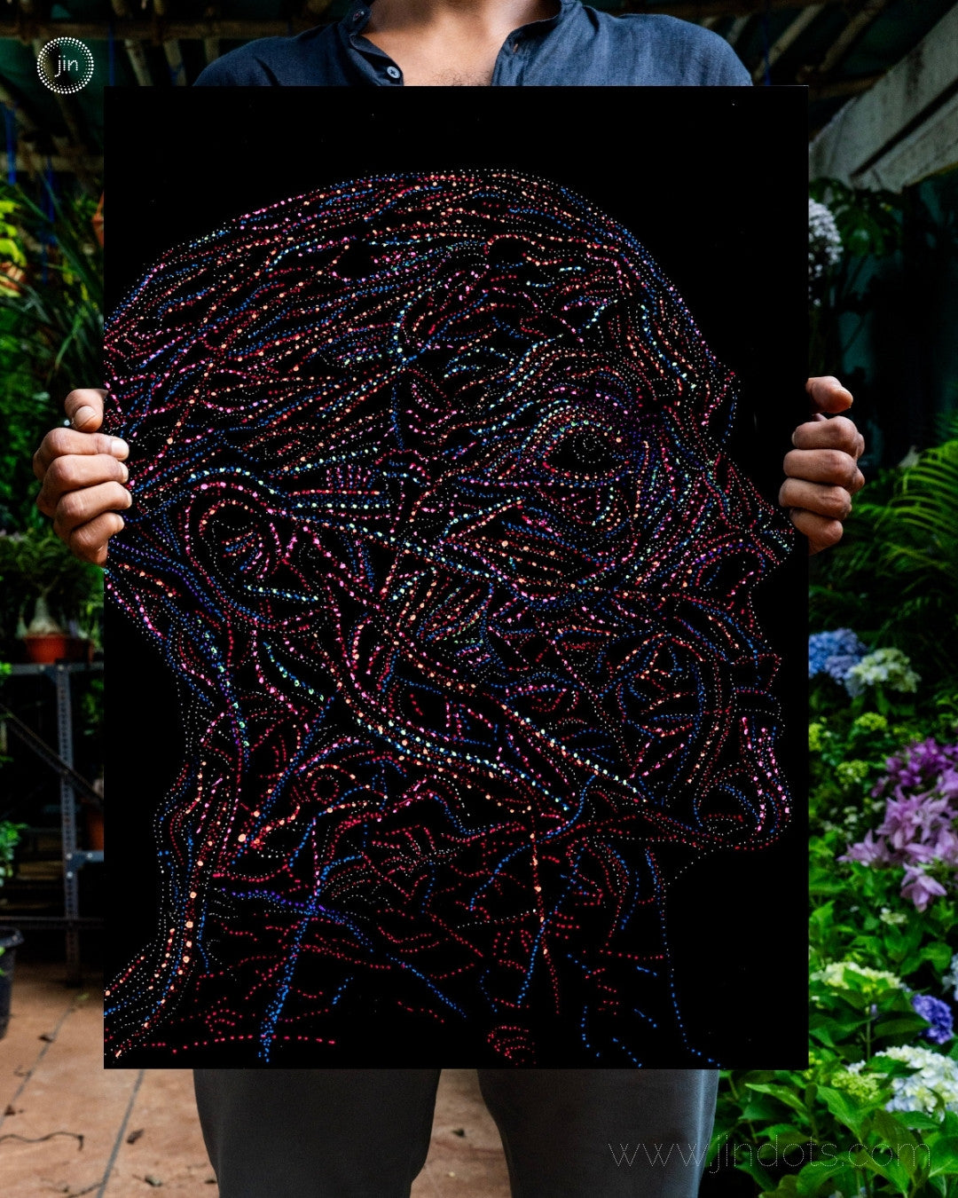 We Are Light - Original Artwork by Jindots