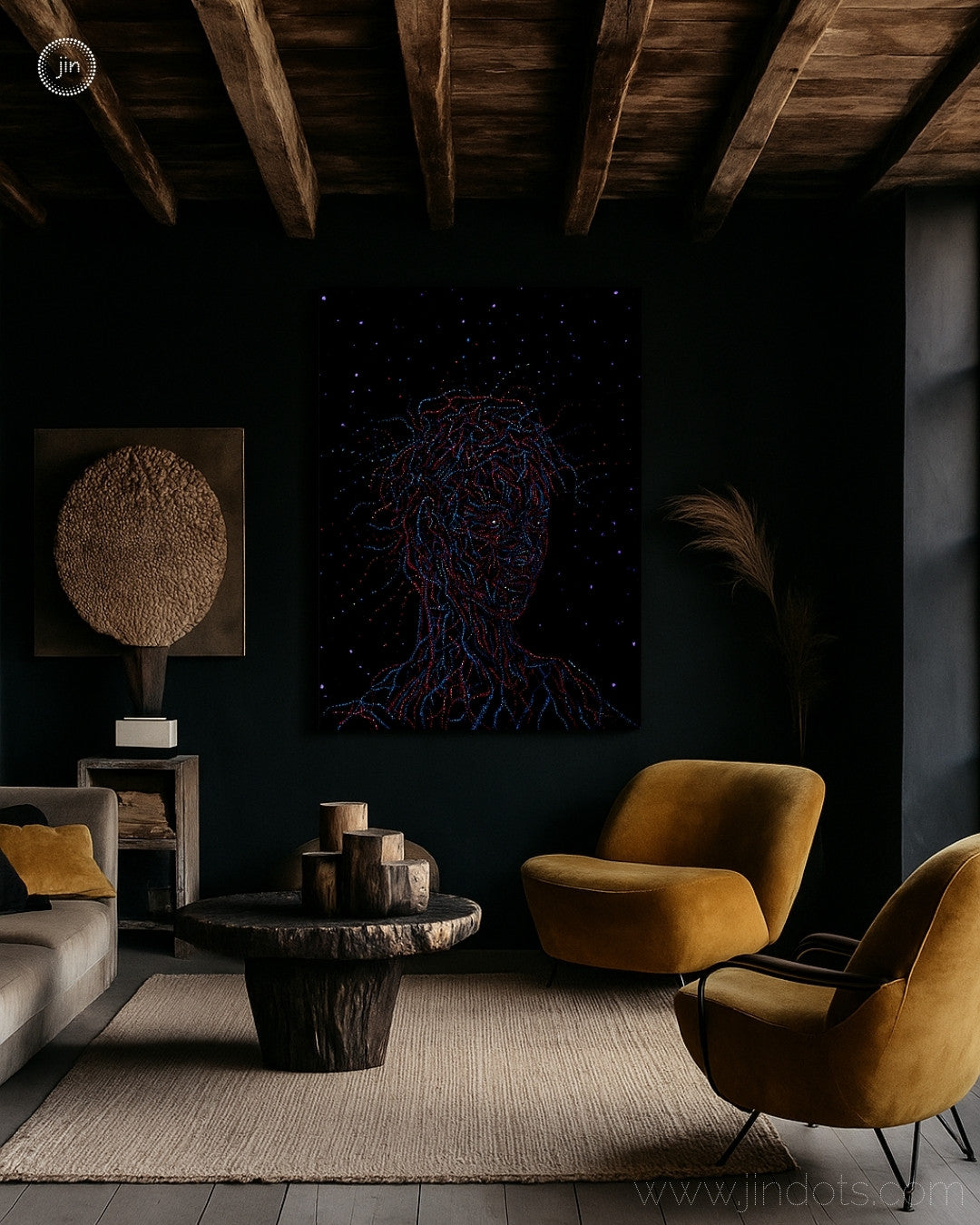 We are wired - Original Artwork by Jindots