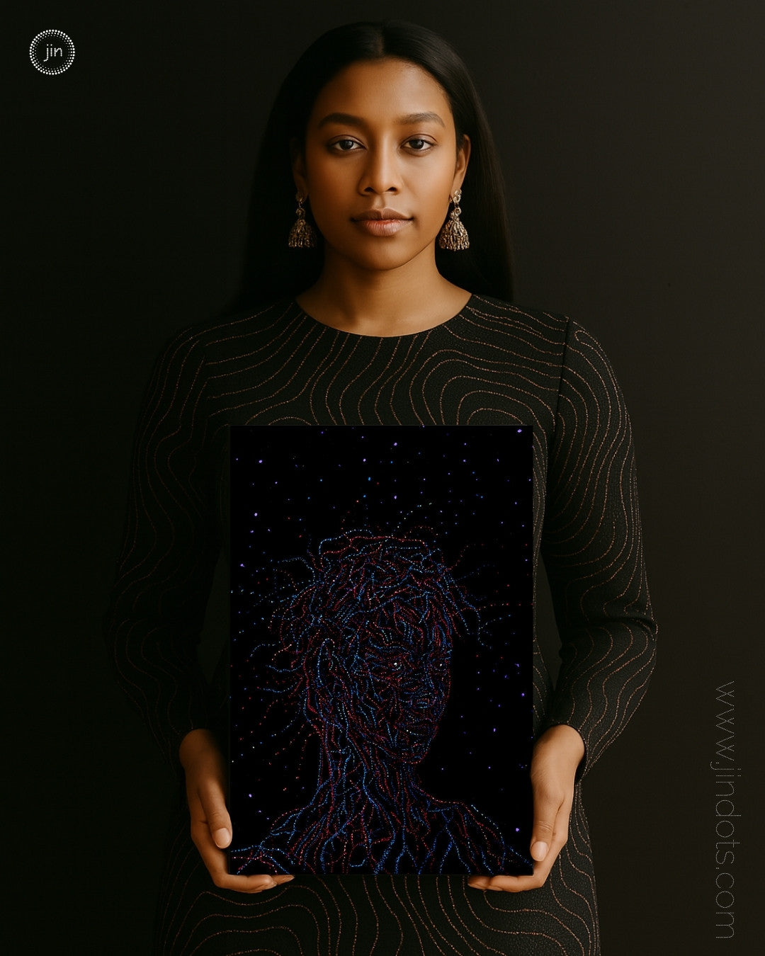 We are wired - Original Artwork by Jindots