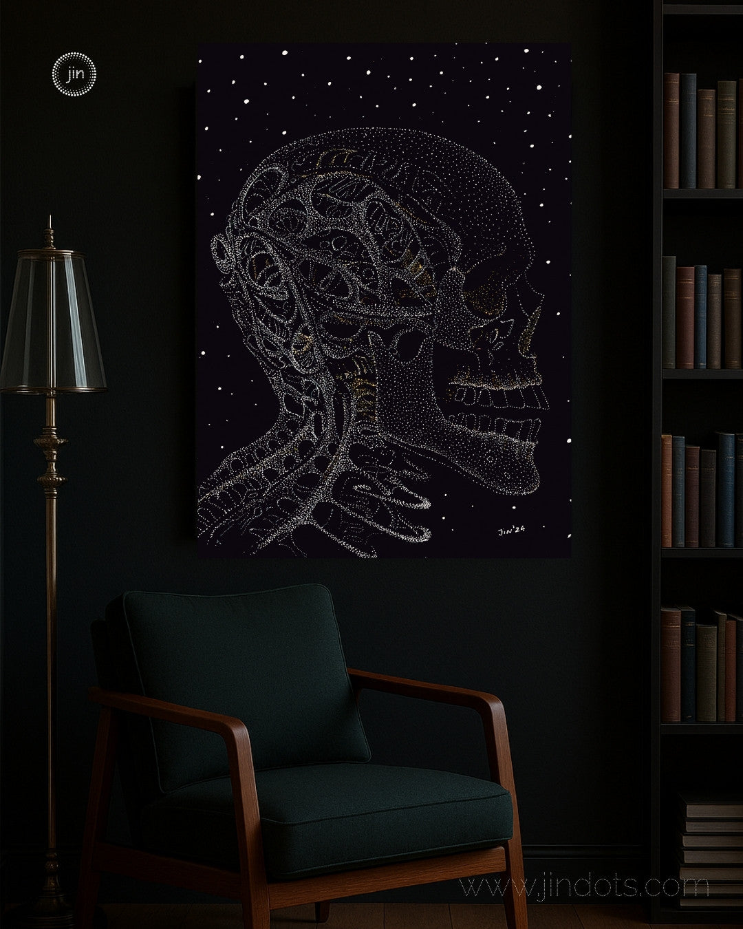 Wired Divine - Original Artwork by Jindots