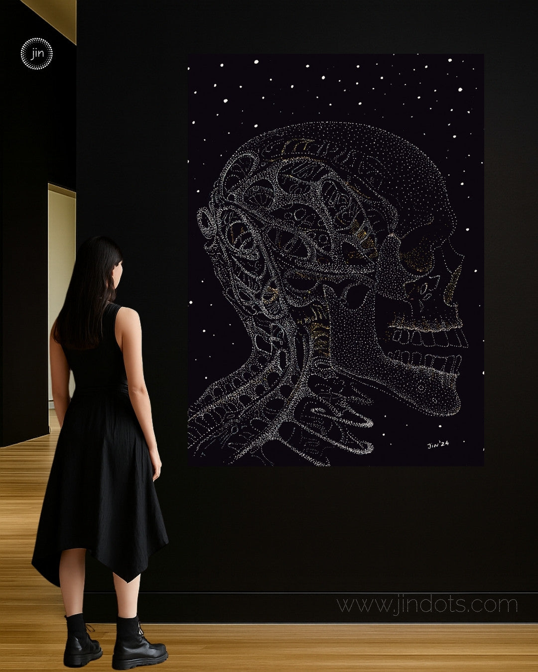 Wired Divine - Original Artwork by Jindots